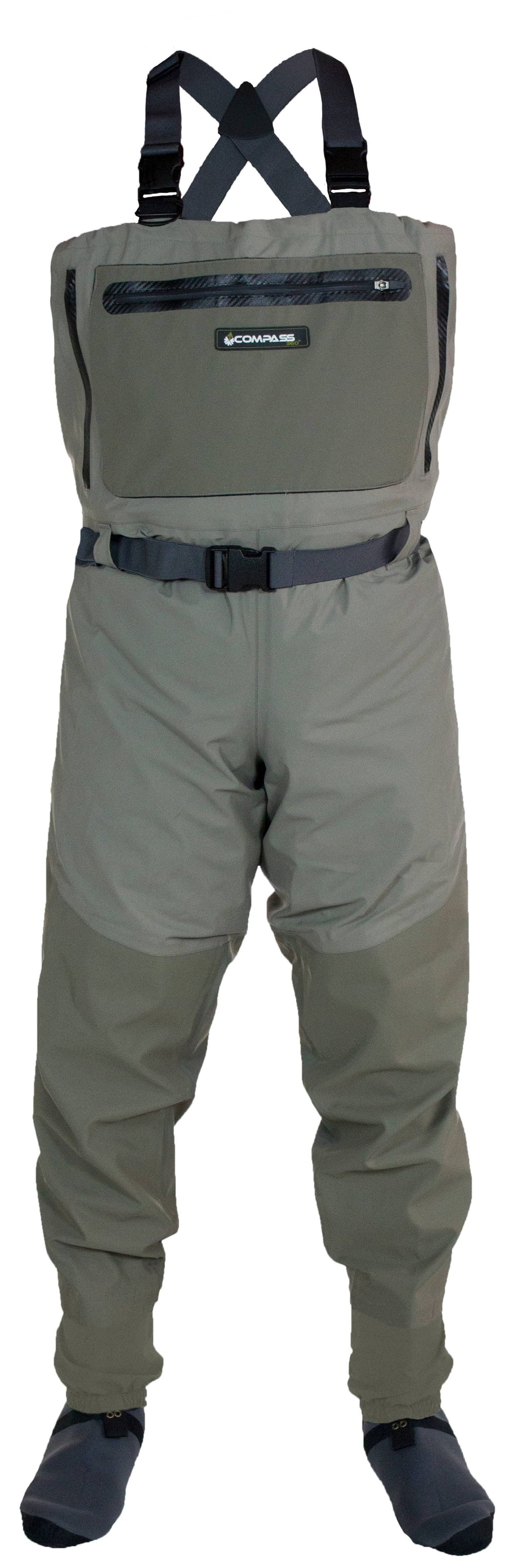 Khaki Sand Breathable Chest Wader R5658