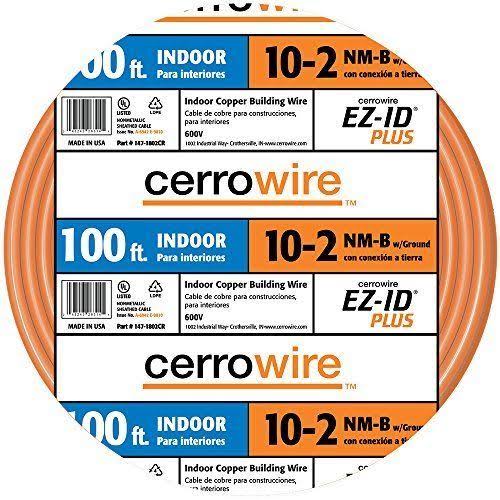 10/2 NM-B Solid Wire with Ground, Orange F2950