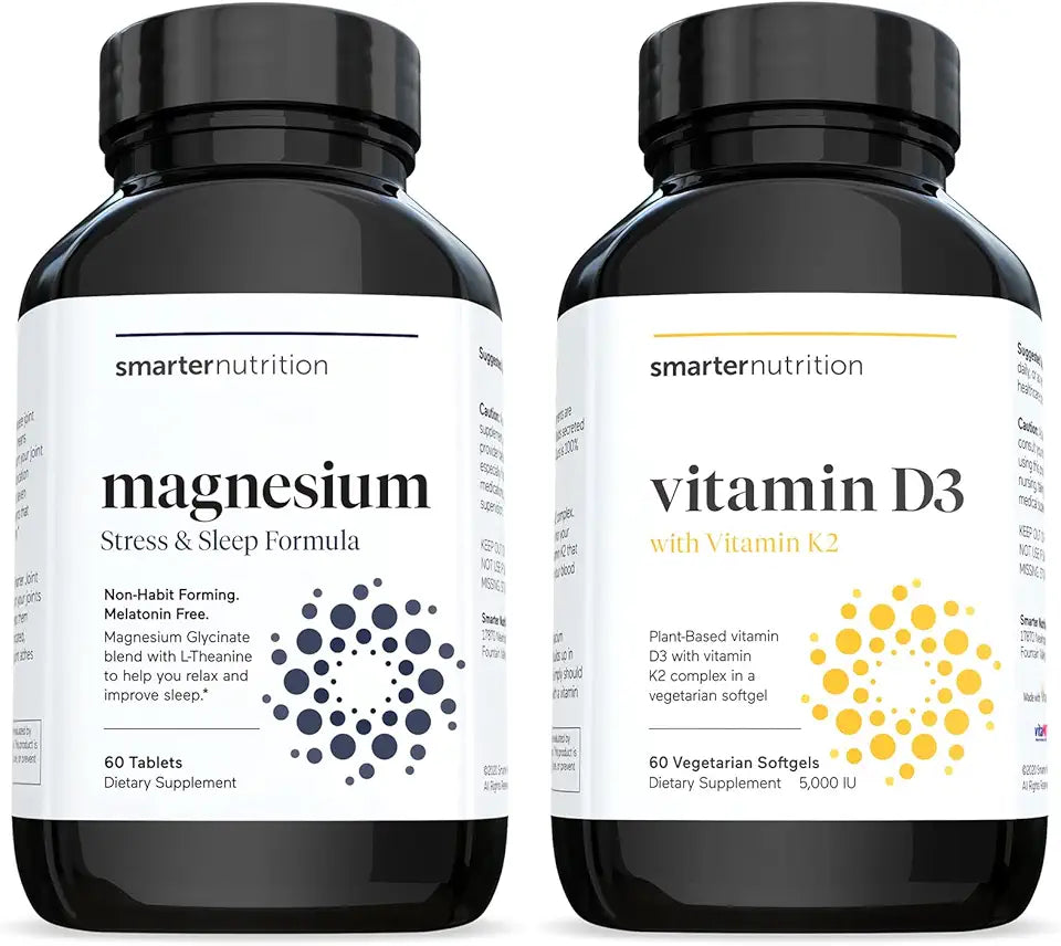 Magnesium and Vitamin D3+K2 Bundle C164