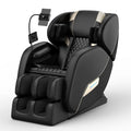 Black Full Body Zero Gravity SL-Track Shiatsu Massage Recliner Chair F243701
