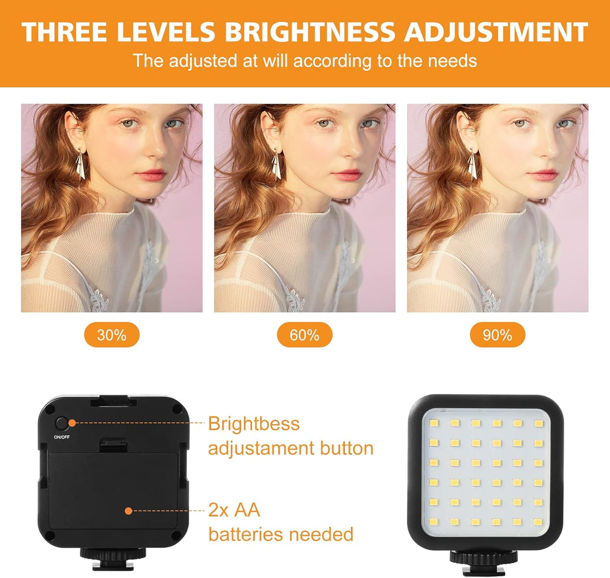 Smartphone Video Kit with LED Light, Wireless Remote, Phone Holder, Mic, Extendable Tripod Stand H846204
