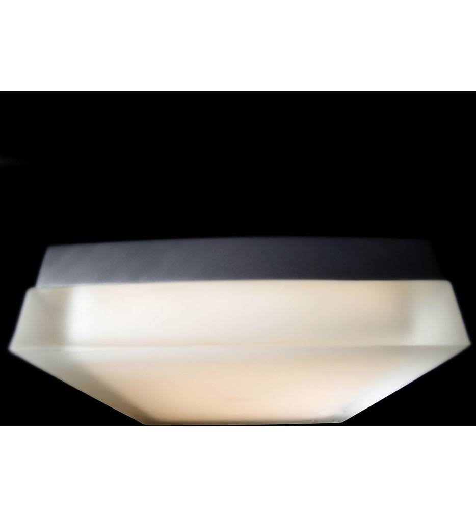 Titanium LED Square Flush Mount J8355
