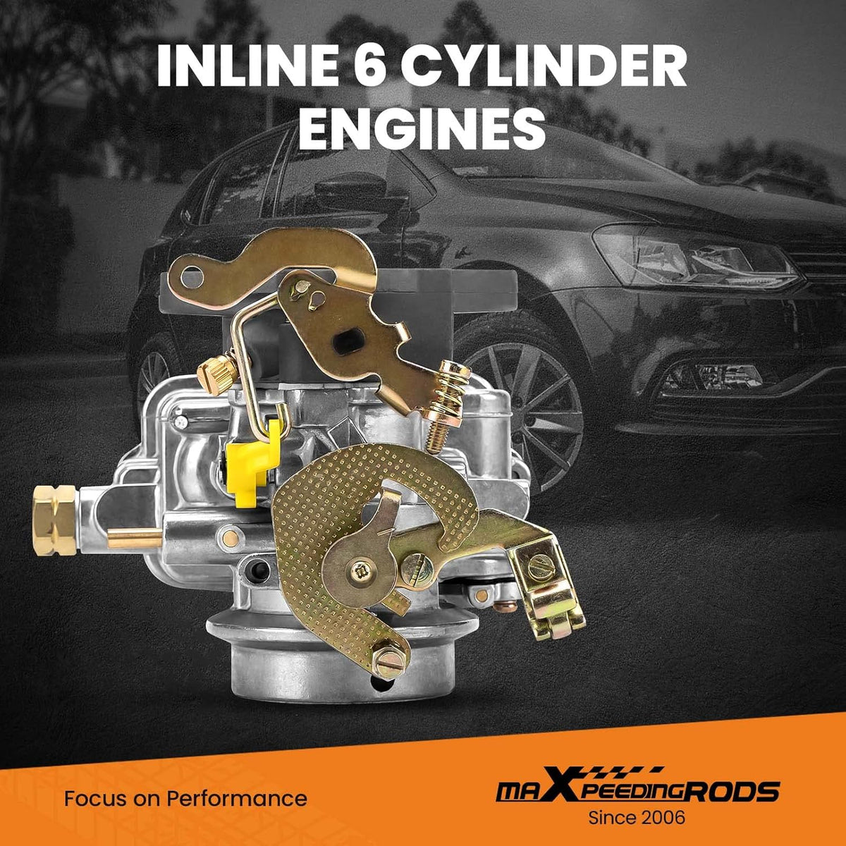 Carburetor for Ford 6CYL 1-Barrel Manual Choke L1407