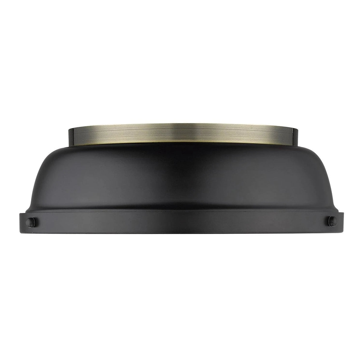 Black Red Flush Mount Light K440626