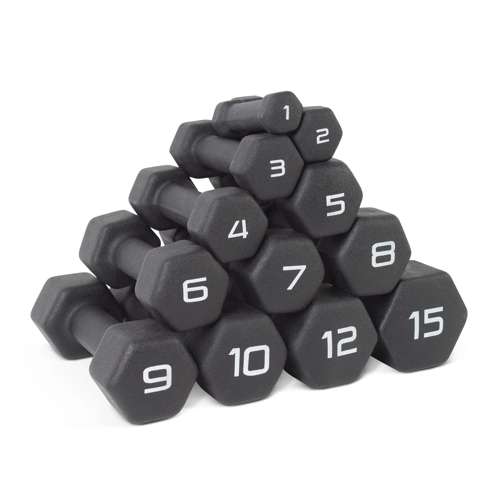 1lb Black Neoprene Dumbbell U2708