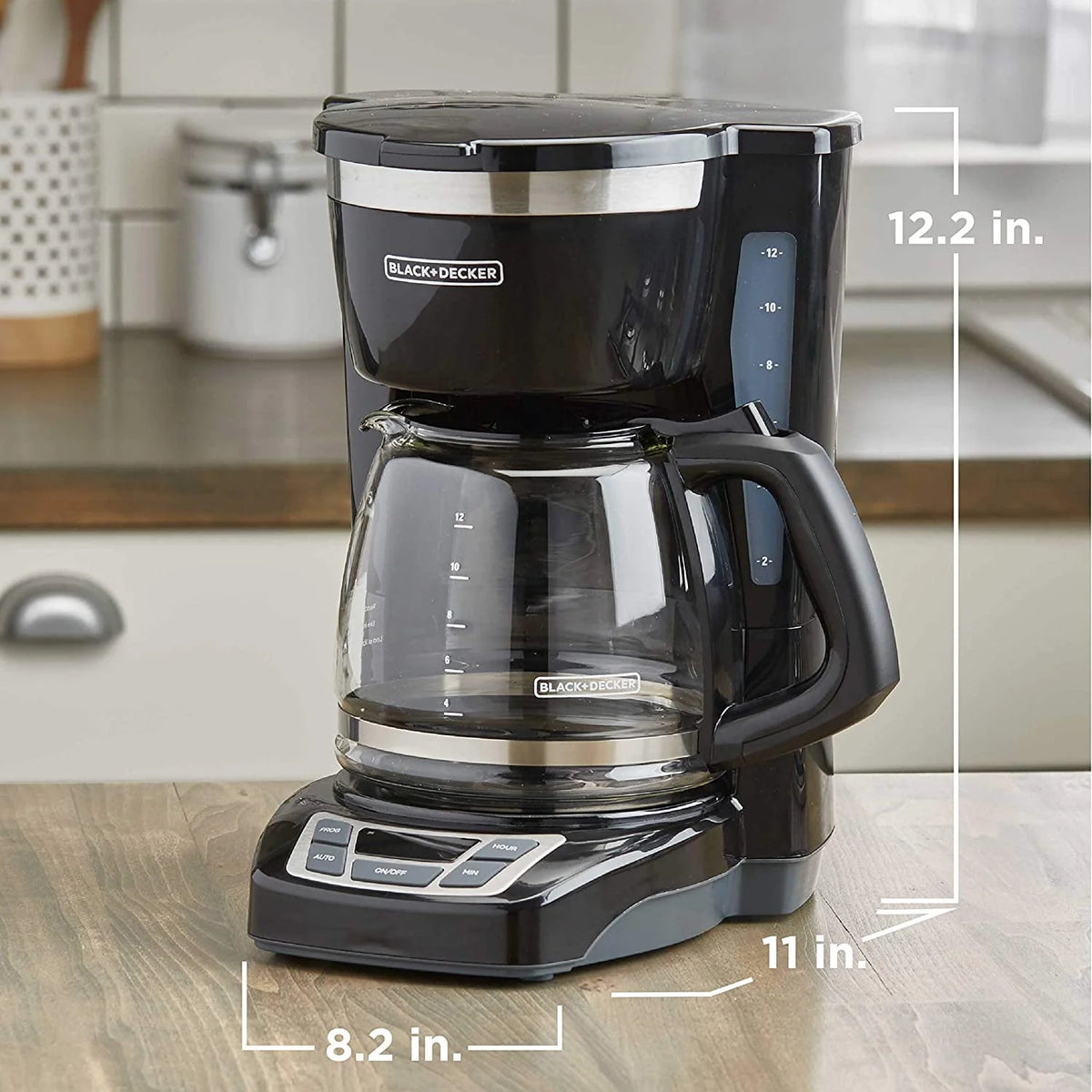 12-Cup Programmable Coffee Maker Q241