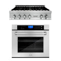 36 in. Stainless Steel Rangetop and 30 in. Single Wall Oven L78833