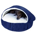 Navy Orthopedic Cozy Cave Pet Bed R536