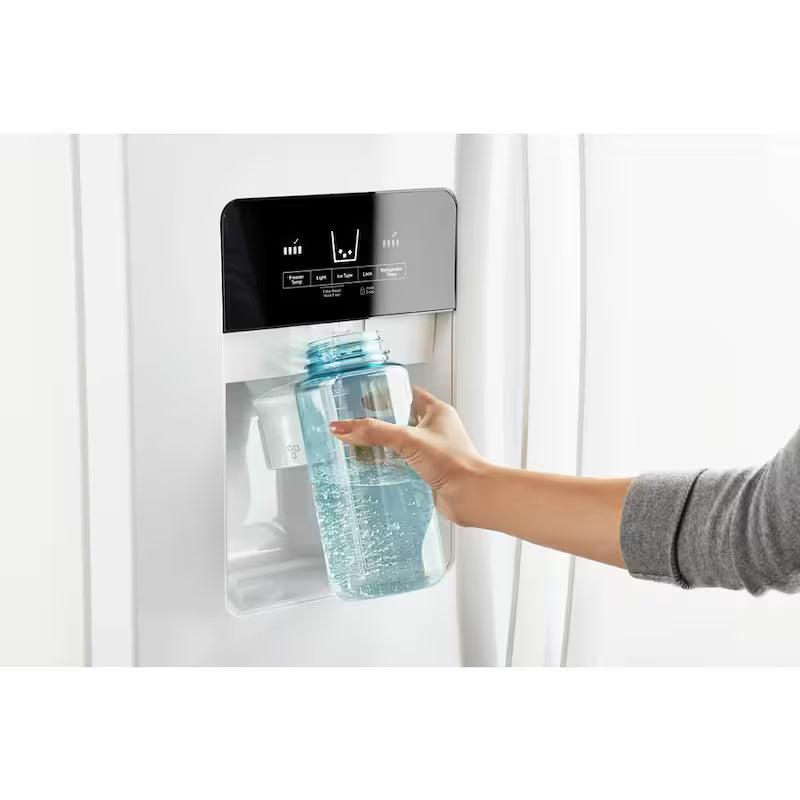 White 21.4 cu. ft. Side by Side Refrigerator G7226