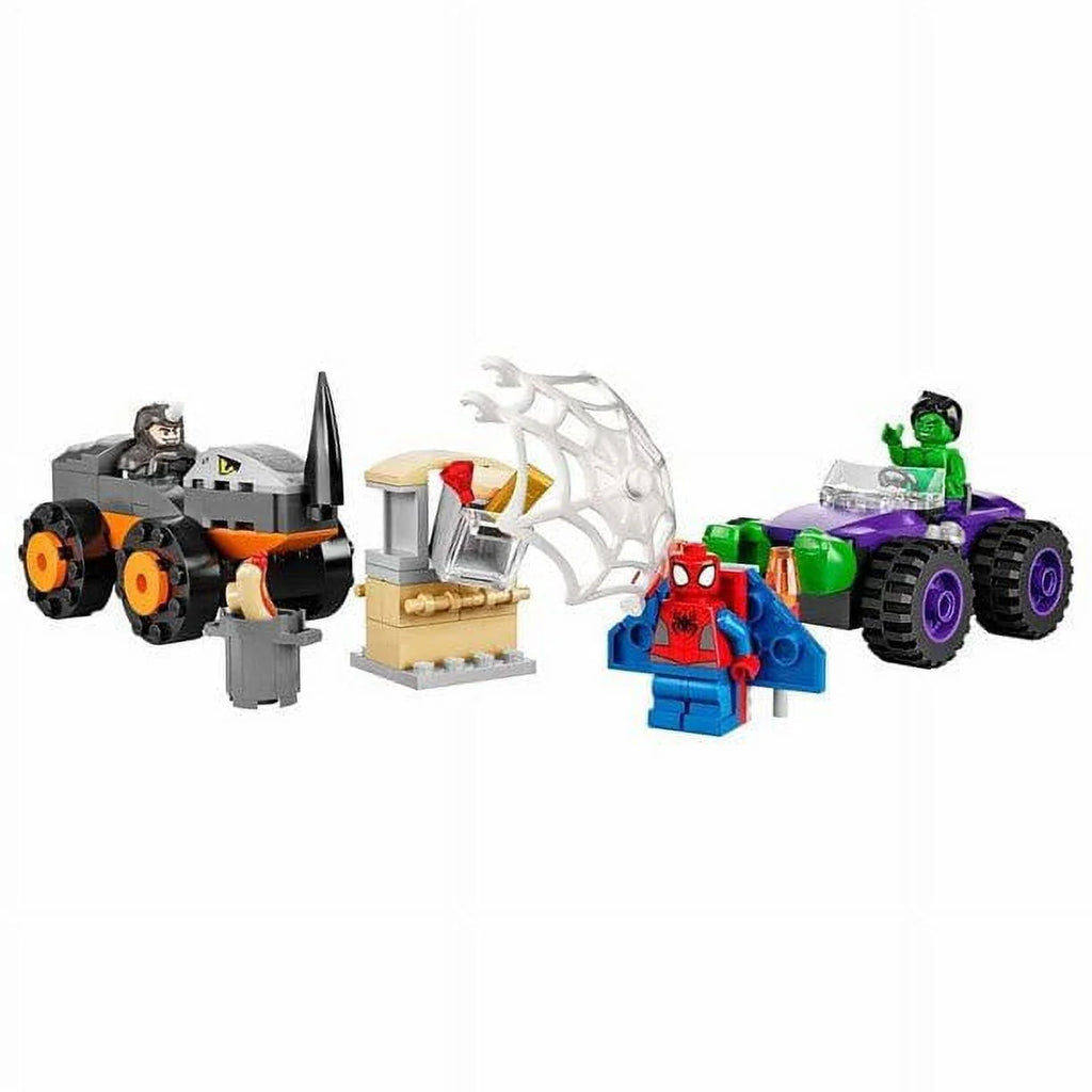 Lego Marvel Spidey and Friends Rhino vs Truck 10782 J7846