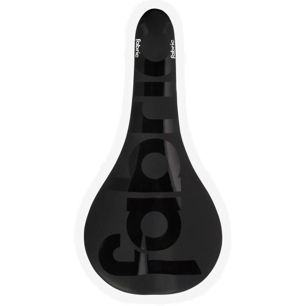 Team Black Fabric Scoop Saddle D90252