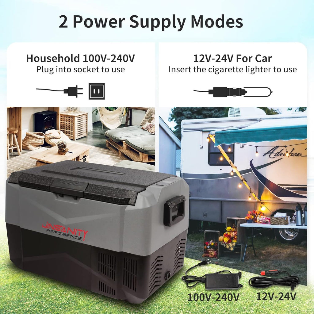 30 Quart Dual Temperature Control Portable Fridge K87712