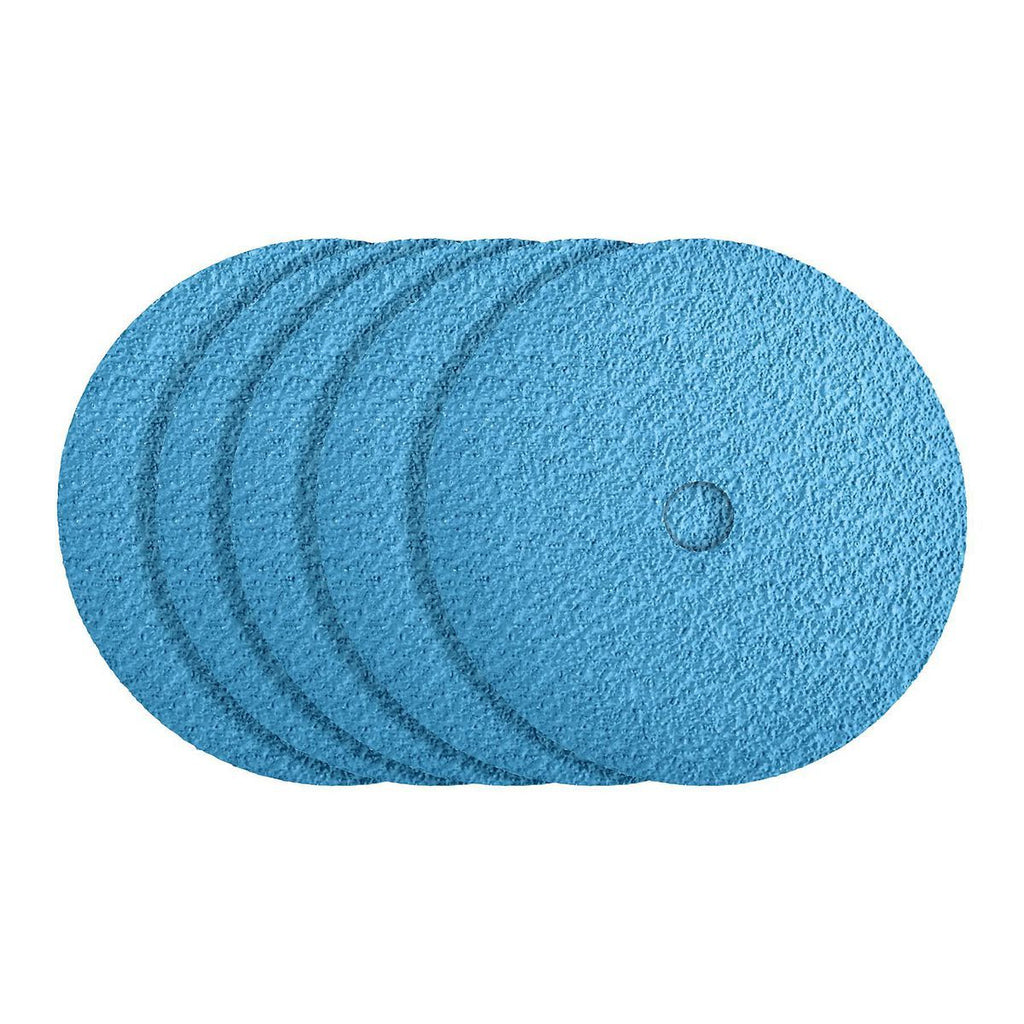 7 in. Ceramic Fiber Discs 36-Grit 5-Pack J494090