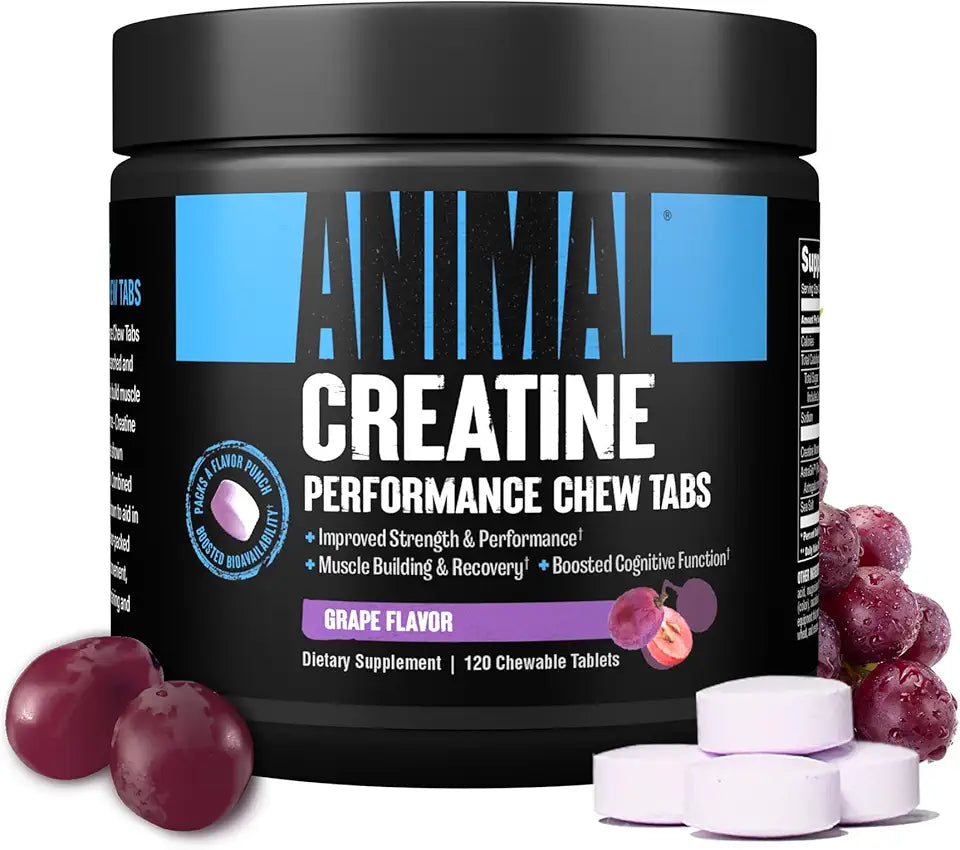 Creatine Monohydrate Chewable Tablets Grape D116457