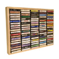 Wooden Cassette Rack Storage Rack R8046