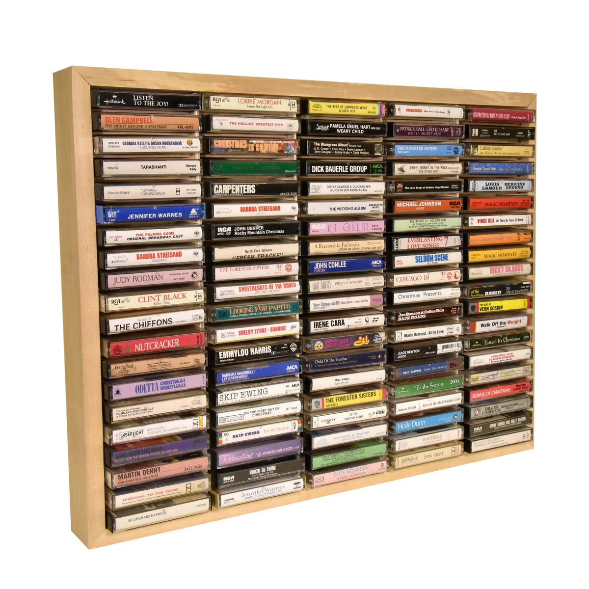 Wooden Cassette Rack Storage Rack R8046