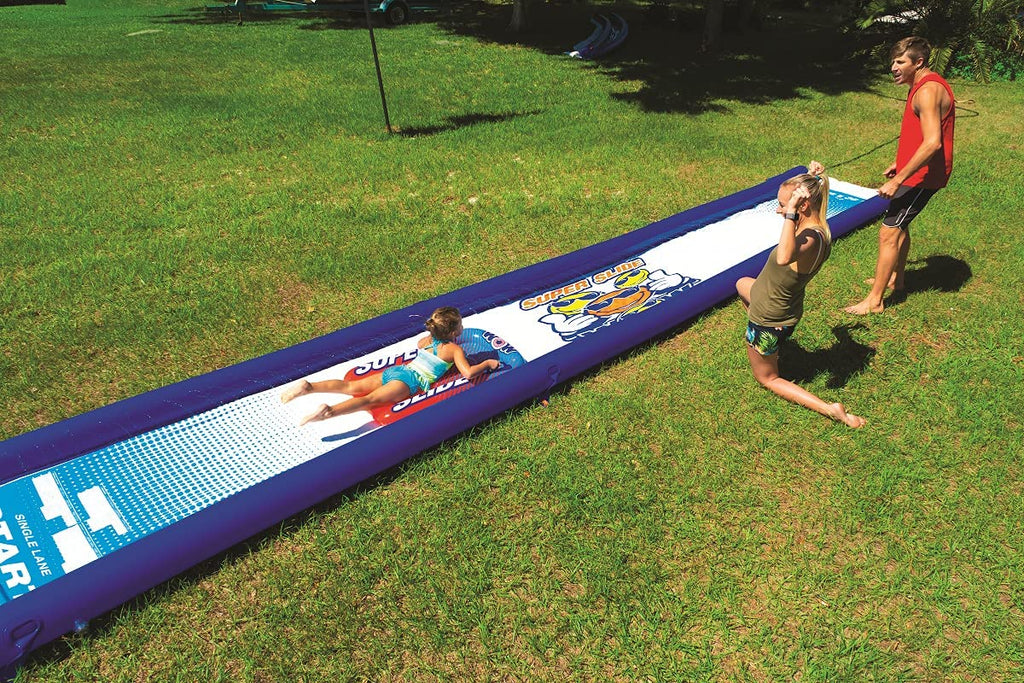 Single Lane Slide with Attached Pool H74345