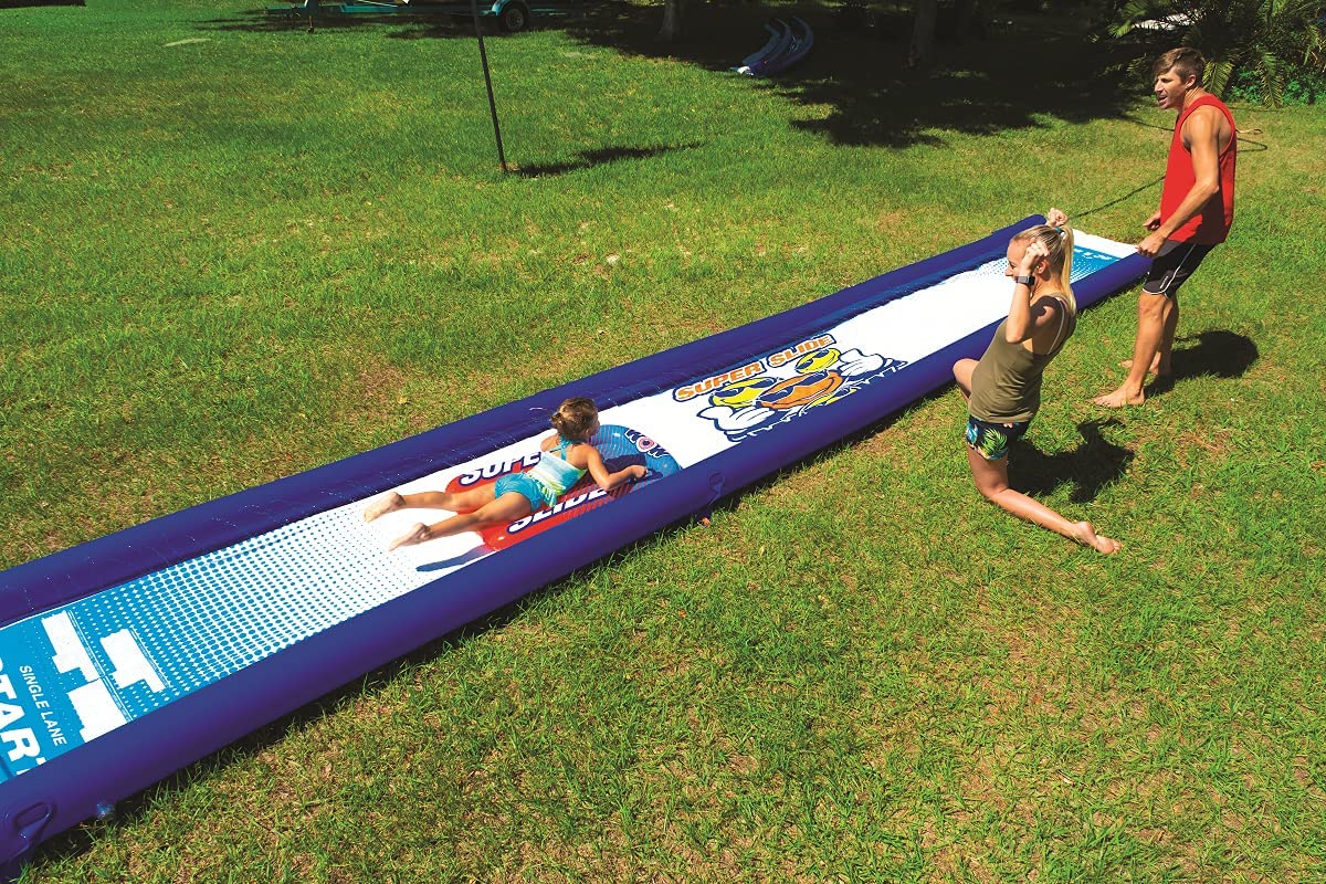 Single Lane Slide with Attached Pool H74345