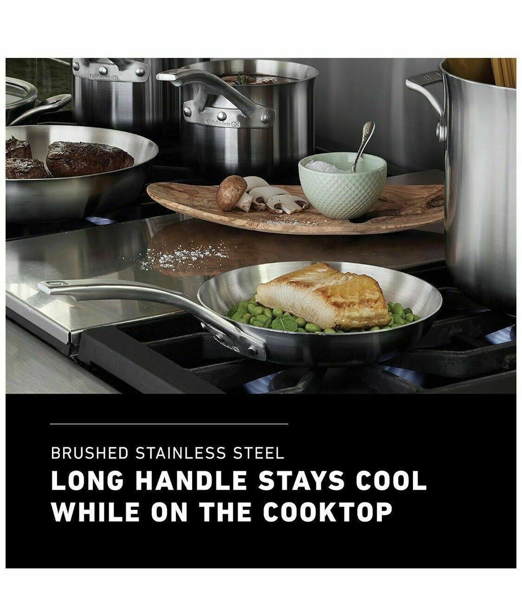 10-Piece Stainless Steel Cookware Set V353