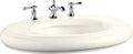 Lavatory Basin with Single-Hole Faucet Drilling Z623687