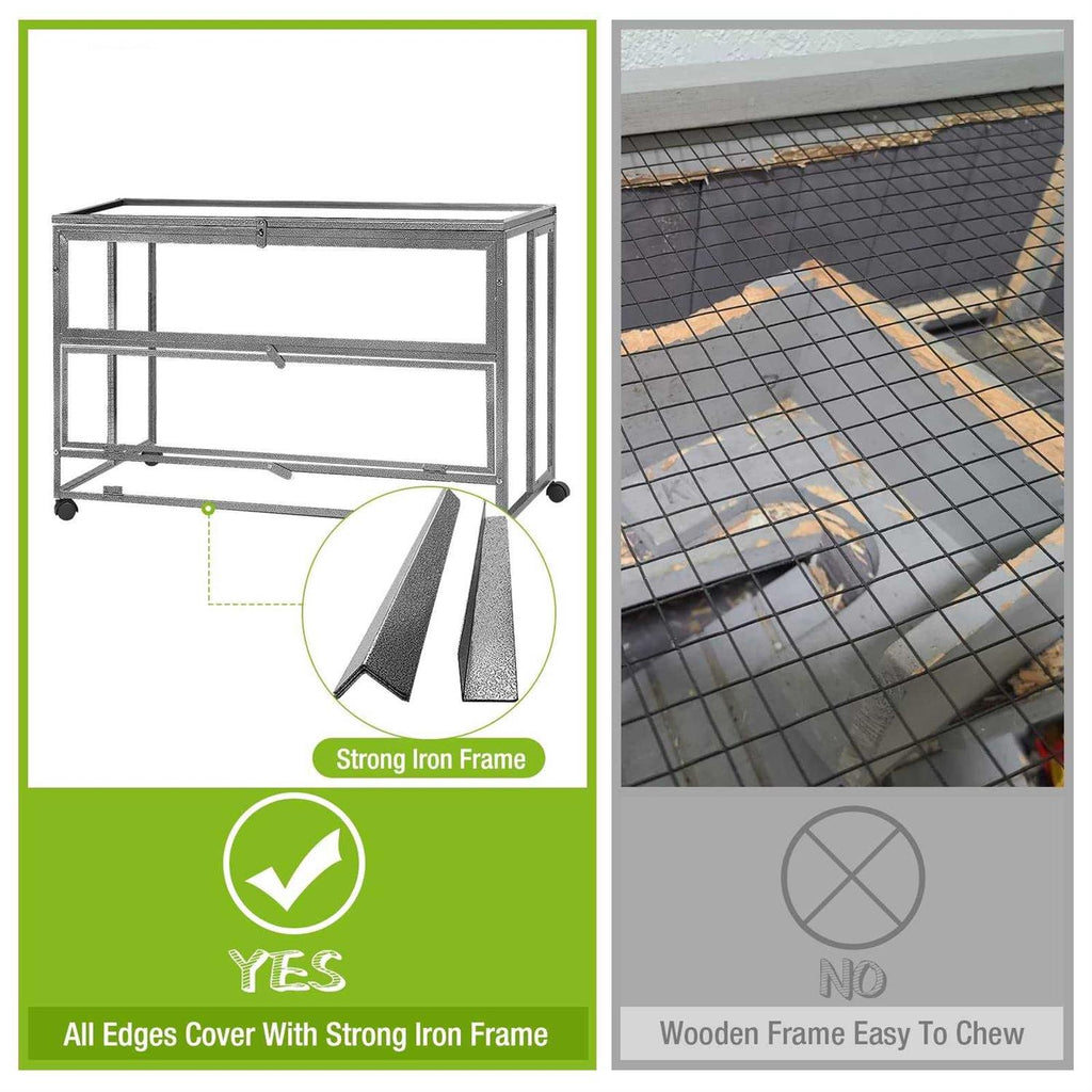 3 Levels Small Animal Cage with Chewing Toy V371