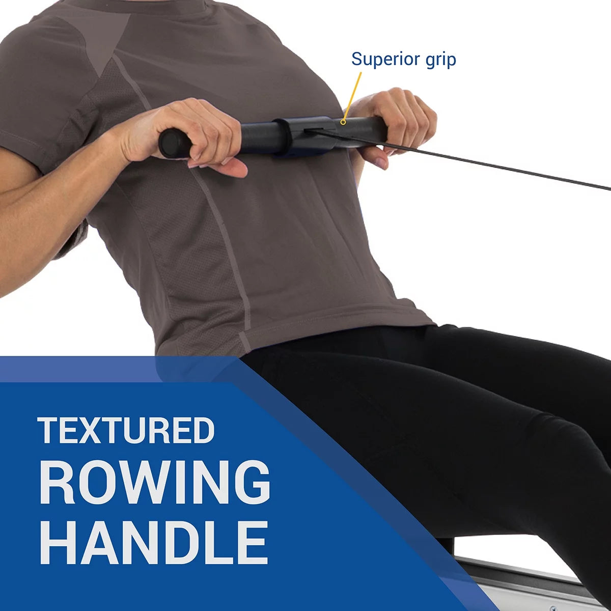 Air Turbine Rower with 8 Resistance Levels K579