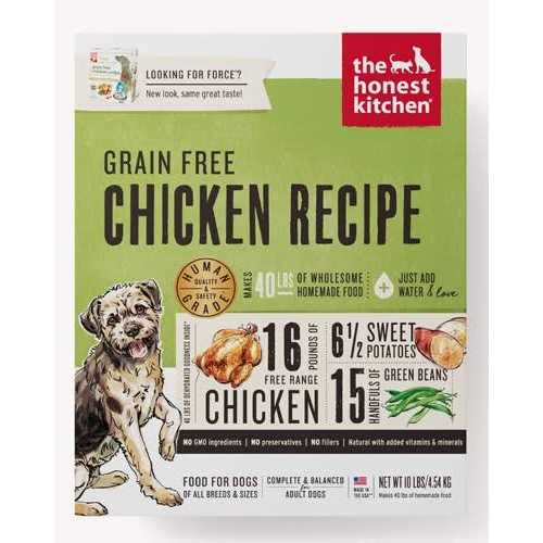 Dehydrated Grain Free Chicken Dog Food V41780