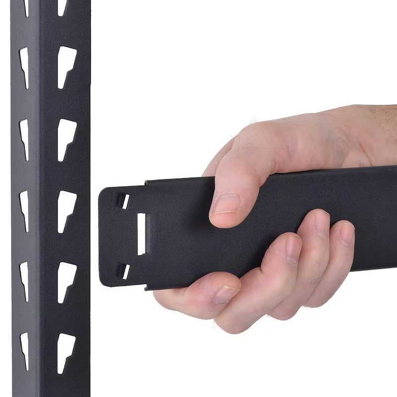 5-Tier Heavy Duty Steel Storage Shelving Unit in Black P458823