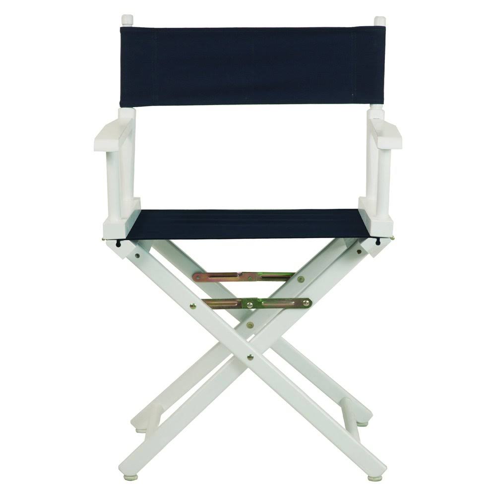 White Frame Canvas Director Chair S7683