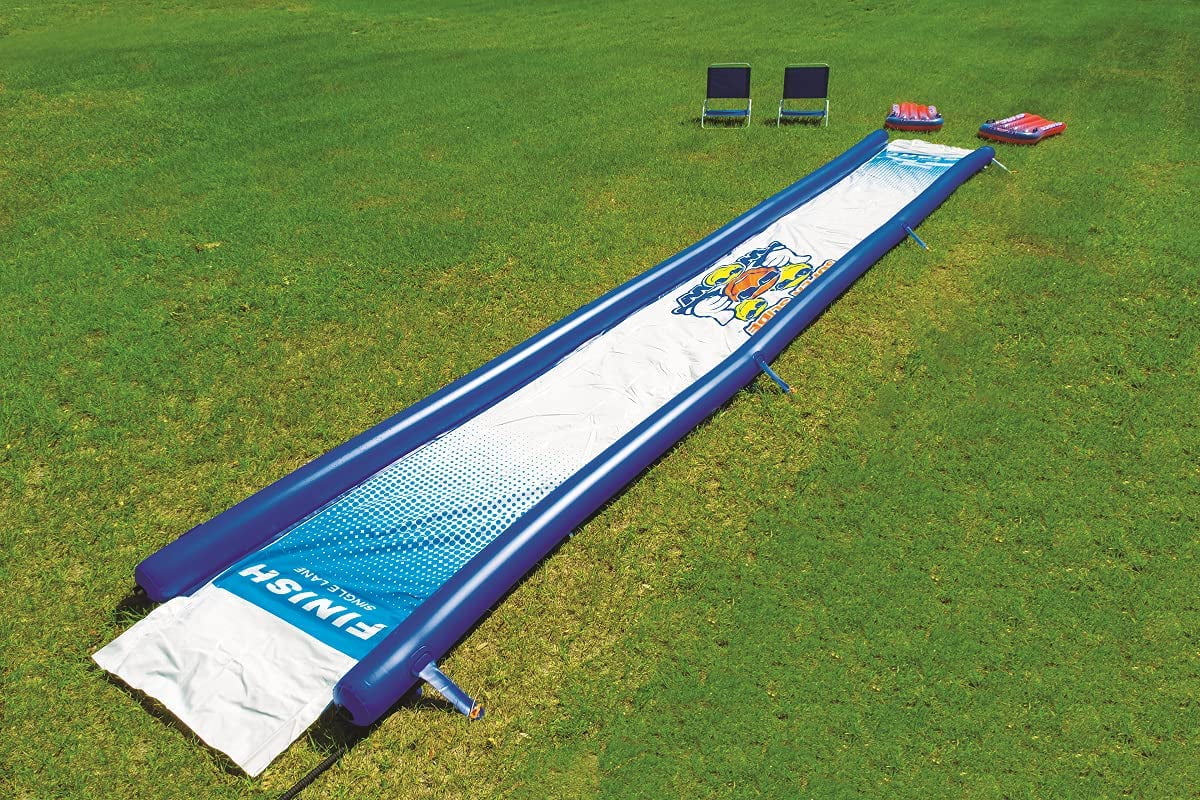 Single Lane Slide with Attached Pool H74345