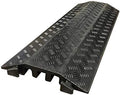 3 Channel 40” Inch Long Black Rubber Cable Protector X601