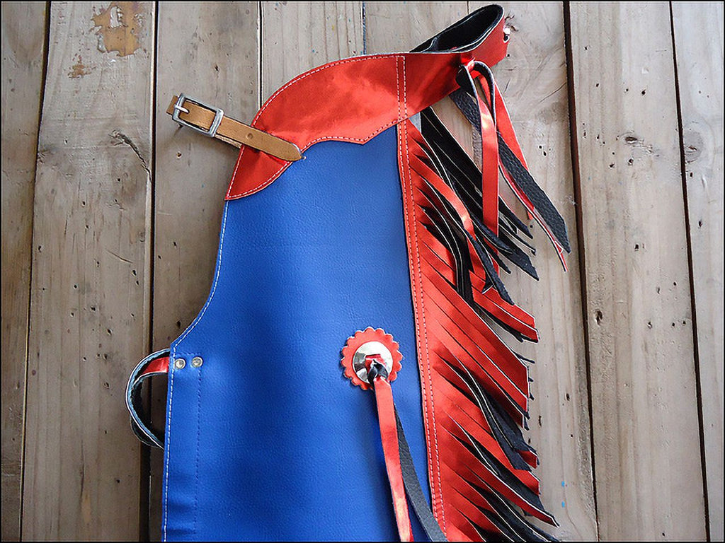 Kids Junior Youth Bull Riding Chaps H477