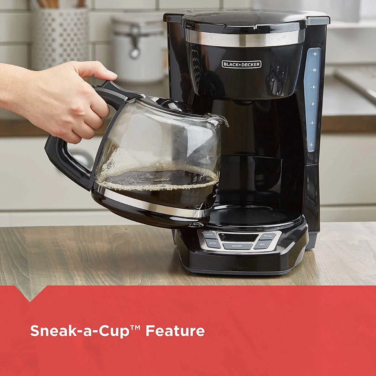 12-Cup Programmable Coffee Maker Q241