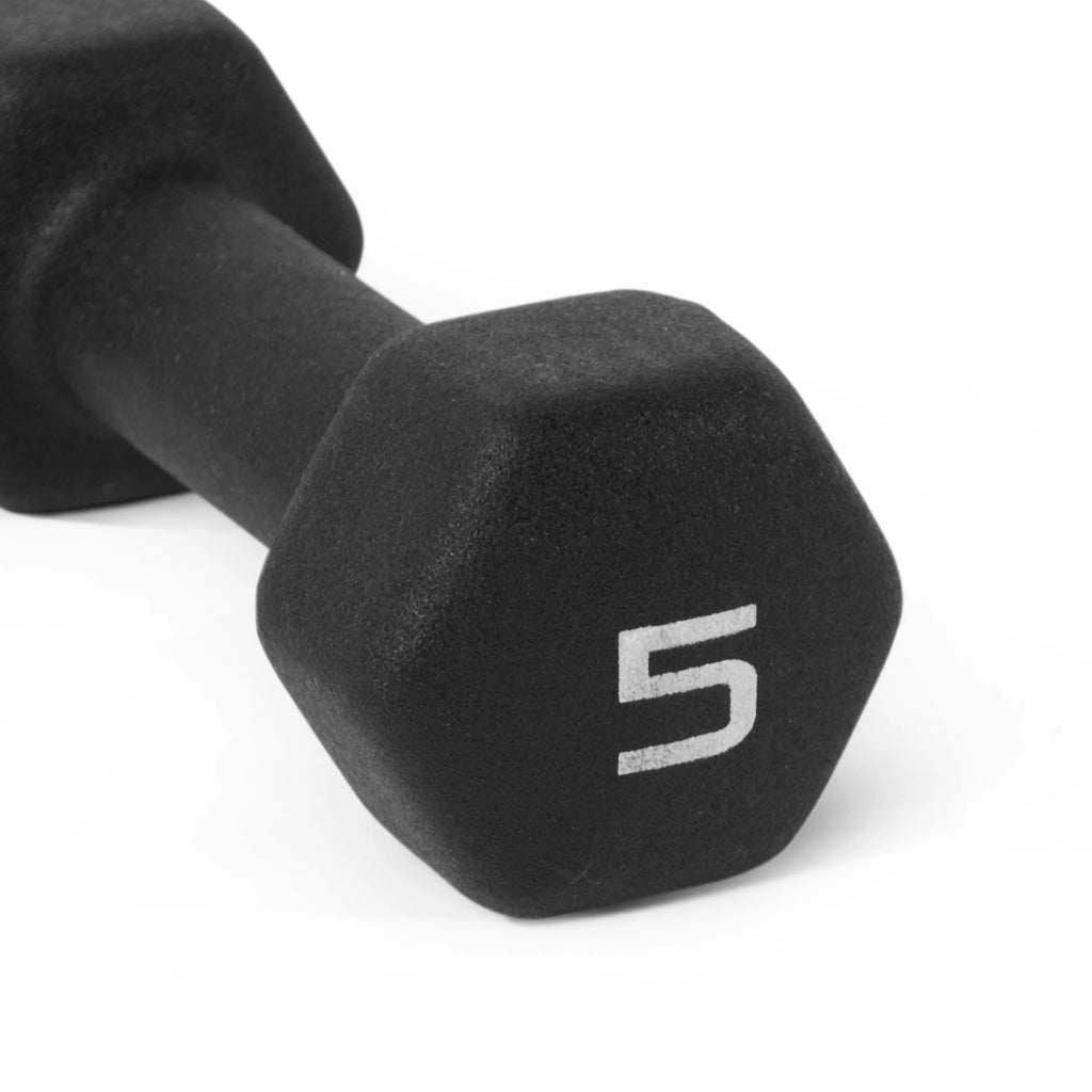 1lb Black Neoprene Dumbbell U2708