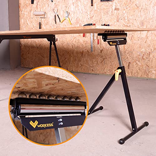 Roller Support Stand 132 Lbs Load Capacity Twin Pack O107