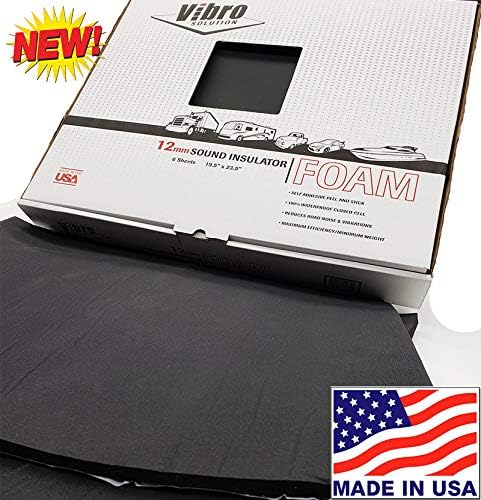 455 mil Waterproof Closed Cell Foam Sound Deadening Material 6 Sheets D51679