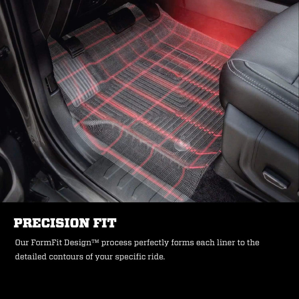Black Front & 2nd Seat Floor Liners 3 Pcs S7317
