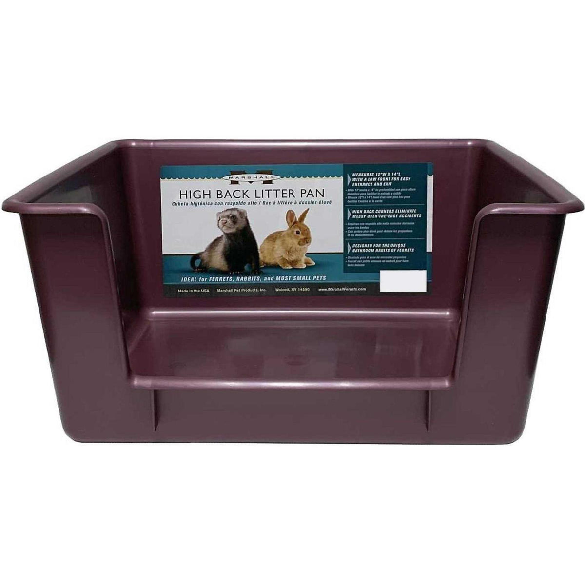 High Back Litter Pan C2109