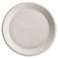 Molded Fiber Plates, 10 Inches, White, Round B23961