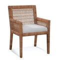 Natural/Gray Houndstooth Dining Chair X475978