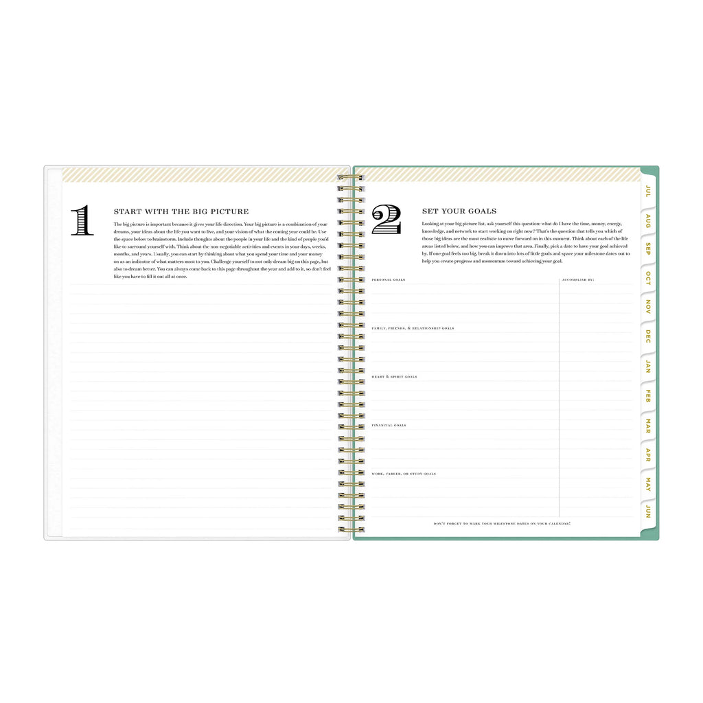 8.5x11 Weekly Monthly Planner G40492
