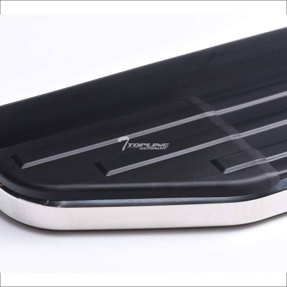 Black Aluminum Side Step Rail Running Boards for Ford Escape N20749