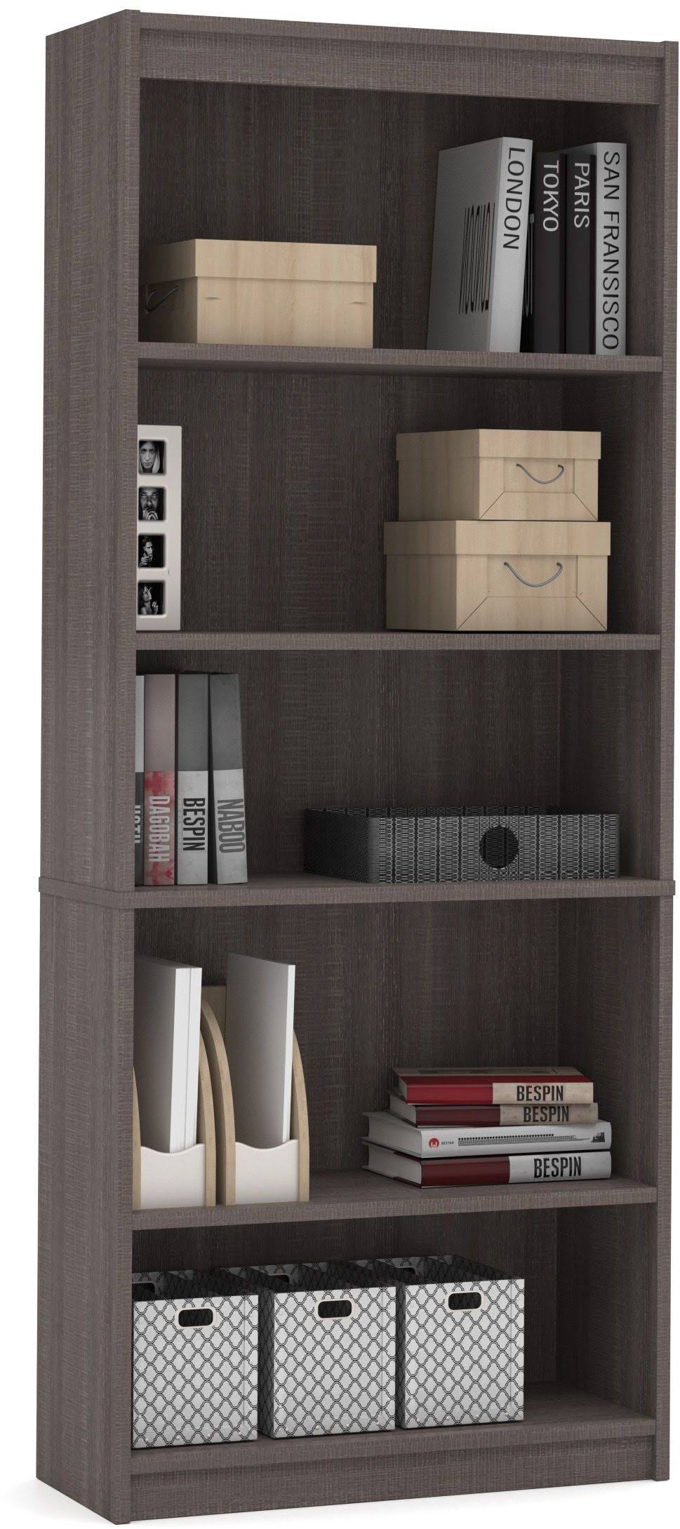 Bark Gray Bookcase X6014