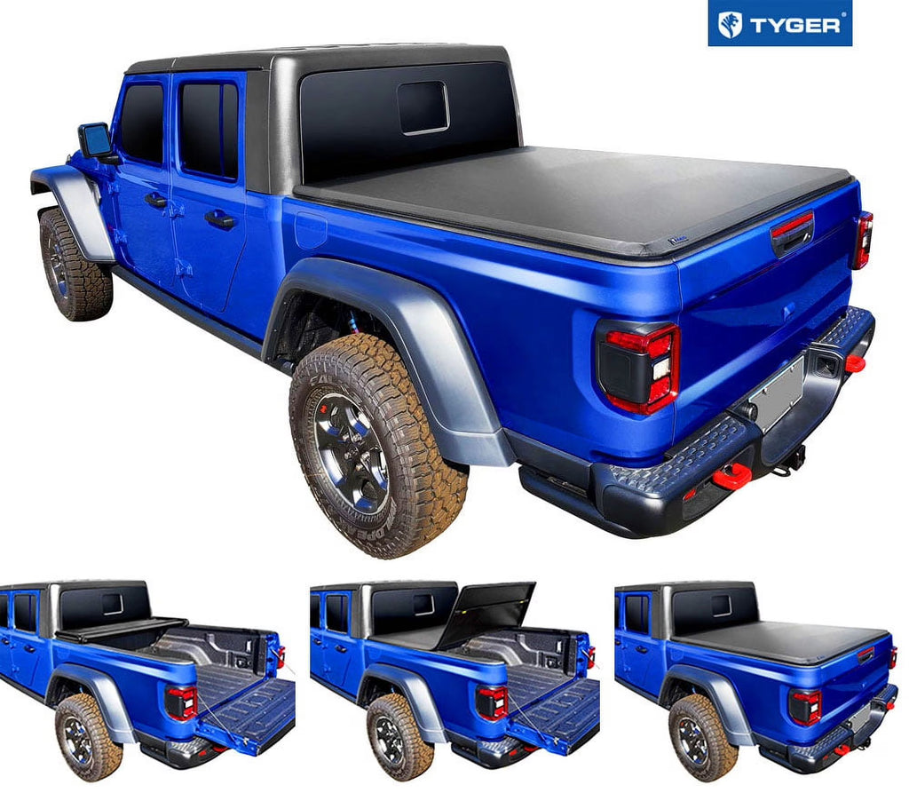 Soft Tri-fold Truck Bed Tonneau Cover Vinyl M808