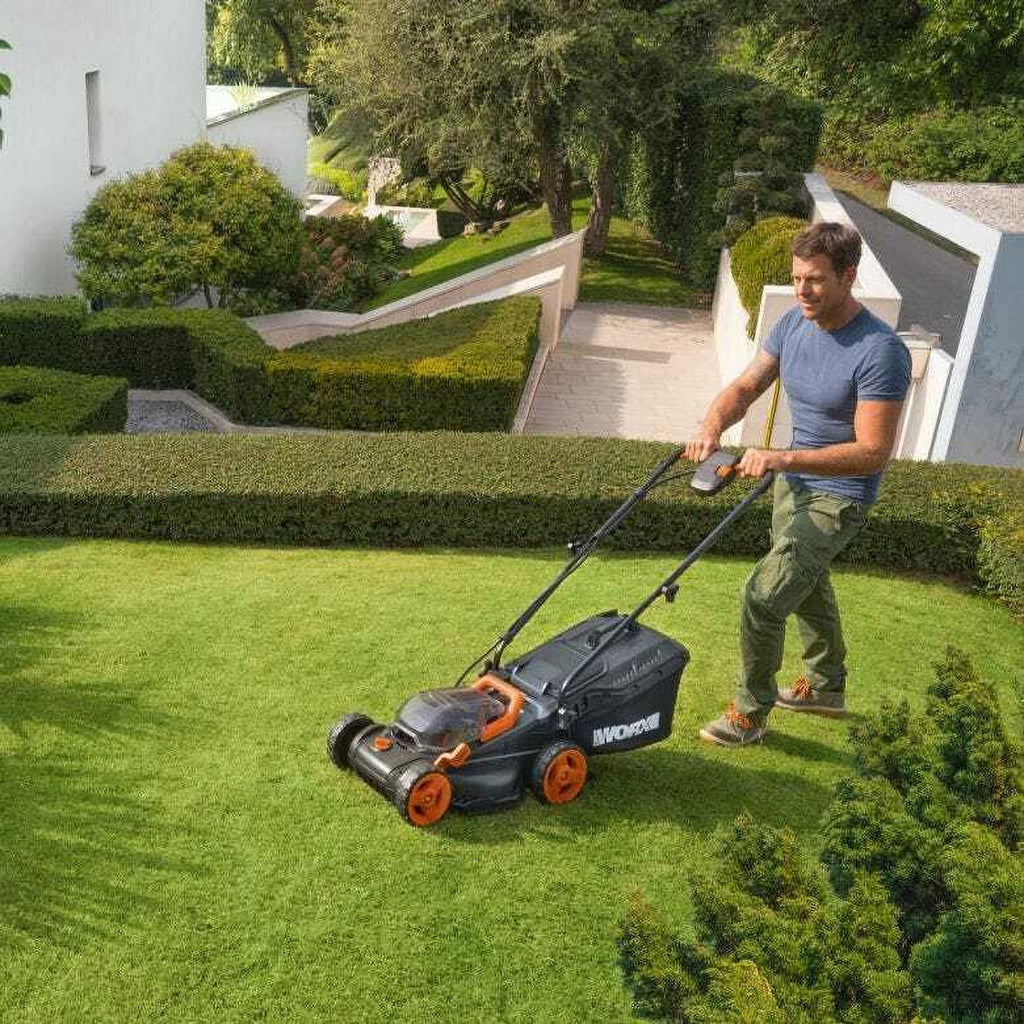 40V 14 Lawn Mower & 20V 12 String Trimmer Combo Kit Q763