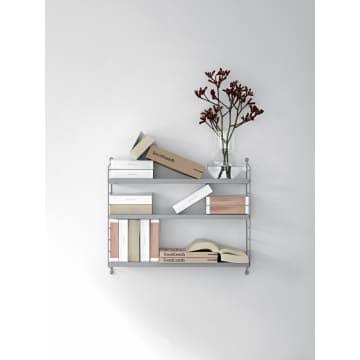 Grey Pocket Wall Shelf C385529
