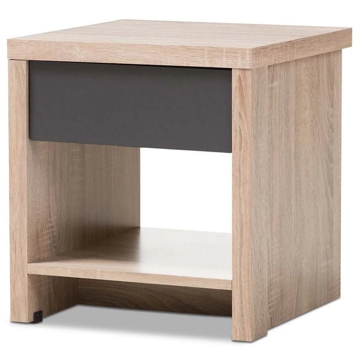 1 Drawer Wood Nightstand U430390