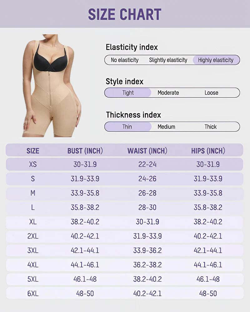 U-Front High Back Shapewear Q315