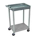 Gray Tub and Flat Shelf Cart K447140