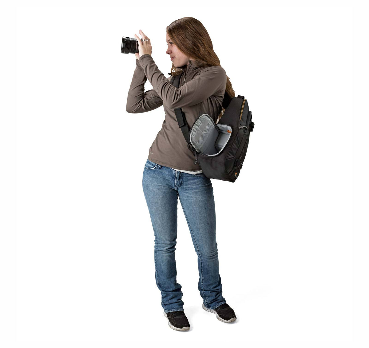 Black Camera Sling Bag O61374